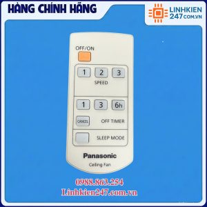 Điều Khiển Quạt Trần Panasonic Model F-56XPG Chính Hãng, Giá Tốt
