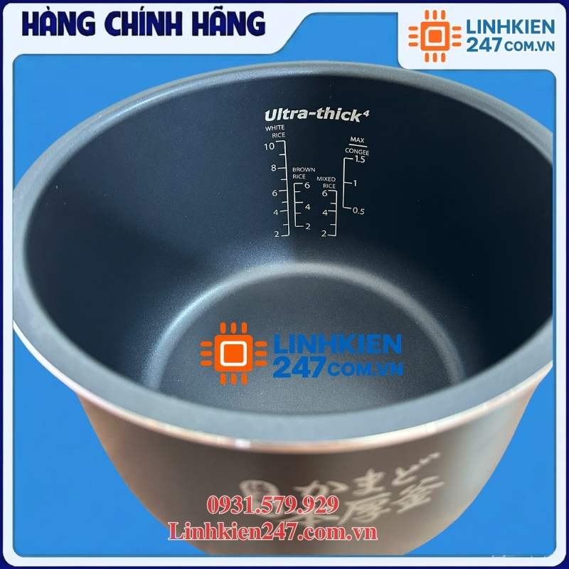 Lòng Ruột Nồi Cơm Điện Toshiba RC-18DR2PV(K) – Chính Hãng Mới 100% Zin Theo Nồi - Ảnh 3
