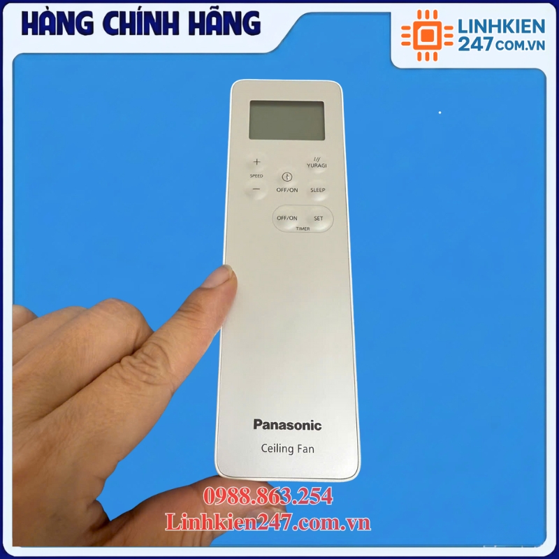 Điều Khiển Từ Xa Quạt Trần Panasonic F-60GDS (FFV4040033V) – Hàng Chính Hãng, Giá Tốt - Ảnh 6