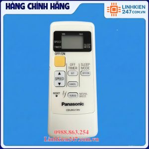 Điều Khiển Quạt Panasonic F-60WWK – Mã 60WWK1610BM Chính Hãng, Bấm Nhạy, Lắp Dùng Ngay