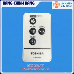 Điều Khiển Quạt Toshiba F-WSA20(H)VN – Mã 17117000A03519 Chính Hãng, Thay Thế Chuẩn 100%