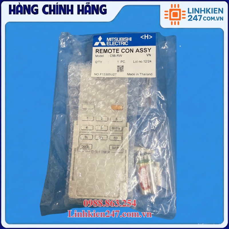 Điều khiển quạt trần Mitsubishi F13305U27