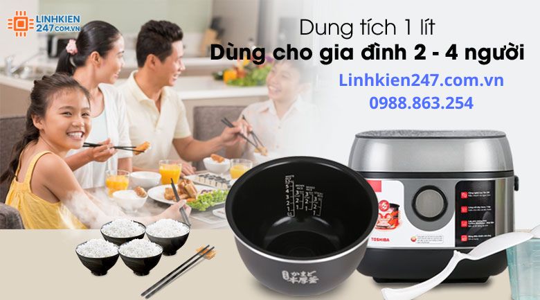 Lòng Nồi Cơm Điện Toshiba RC-10IP1PV