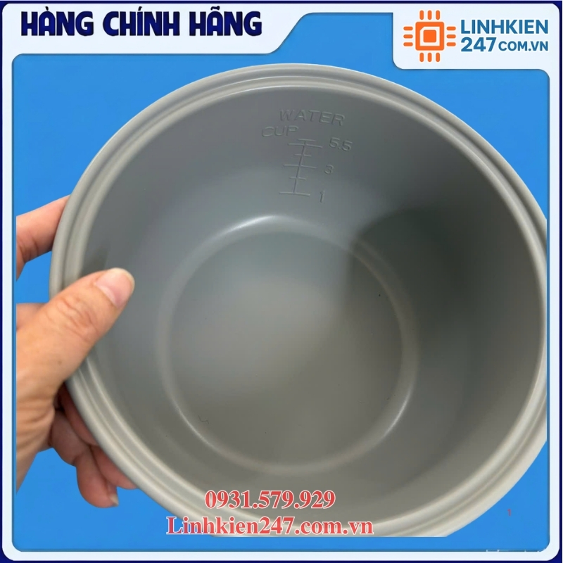 Lòng Ruột Nồi Cơm Toshiba RC-10JH2PV Mã 12261000018390 | Phụ Kiện Chuẩn Model - Ảnh 5