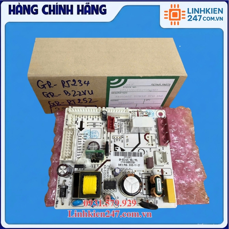 Bo Mạch Chính Tủ Lạnh Toshiba GR-B22VU GR-RT234WE GR-RT252WE Bo Mạch Chính Tủ Lạnh Toshiba GR-B22VU GR-RT234WE GR-RT252WE