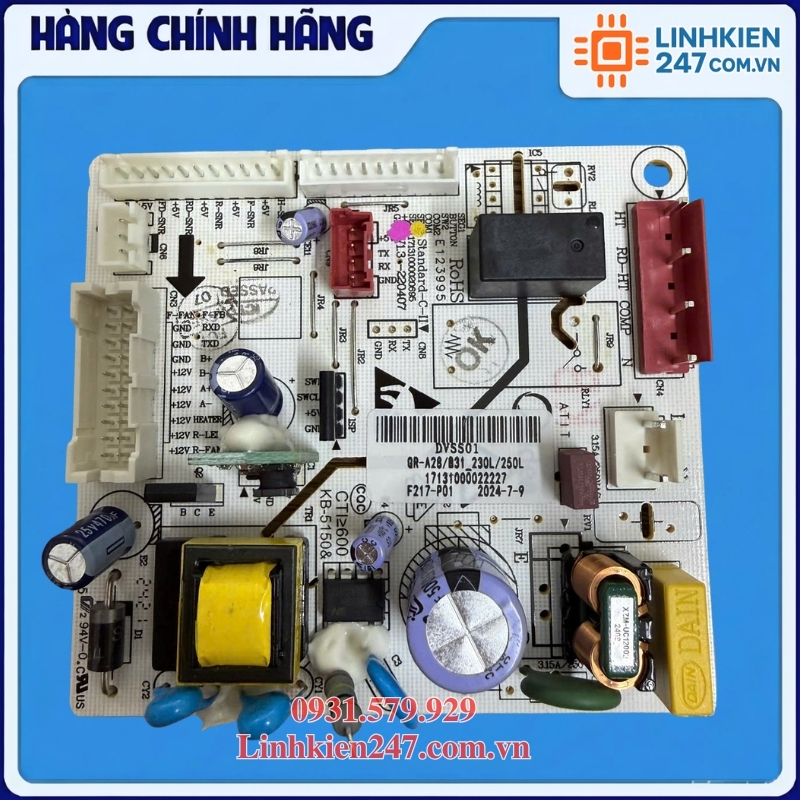 Bo Mạch Chính Tủ Lạnh Toshiba GR-RT329WE-PMV Chính Hãng Bo Mạch Chính Tủ Lạnh Toshiba GR-RT329WE-PMV Chính Hãng