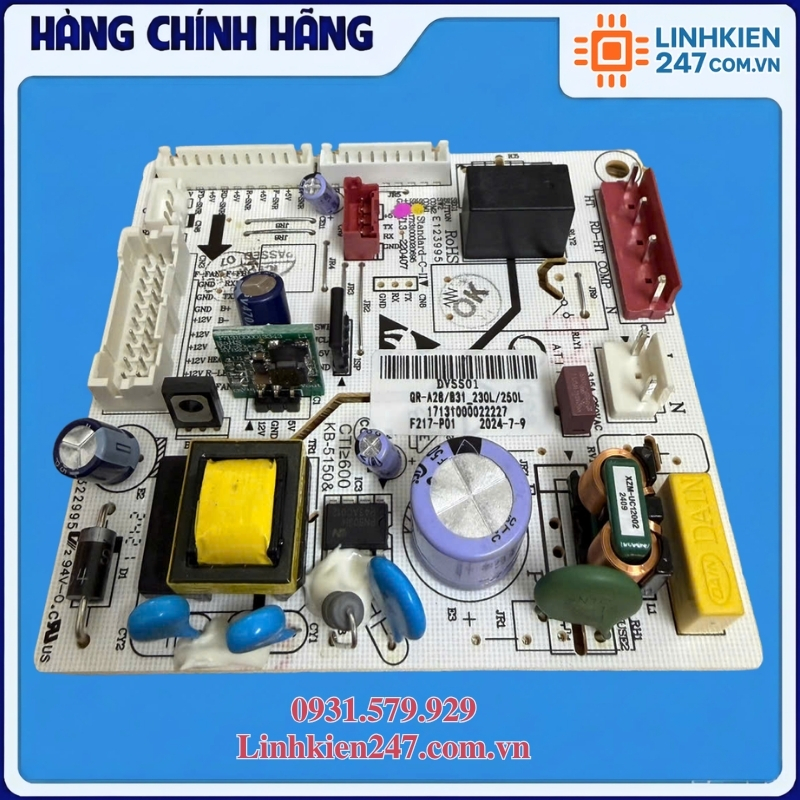 Bo Mạch Chính Tủ Lạnh Toshiba GR-RT329WE-PMV Chính Hãng Bo Mạch Chính Tủ Lạnh Toshiba GR-RT329WE-PMV Chính Hãng