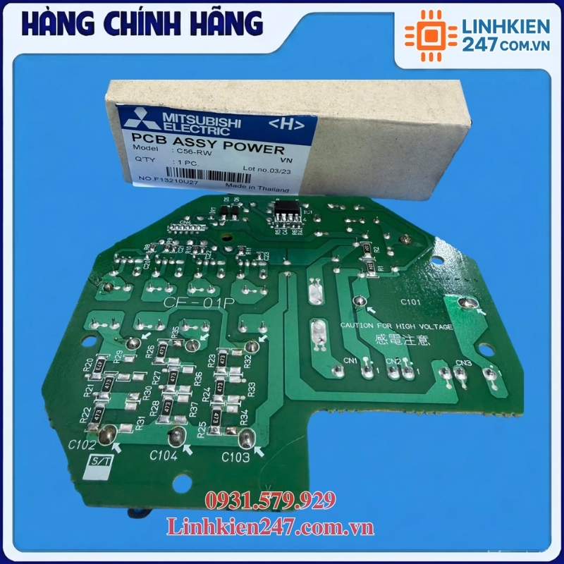Bo Mạch Nguồn Quạt Trần Mitsubishi C56-RA4 / C56-RA5 / C56-RW4 / C56-RW5 Mã F13210U27 Chính Hãng - Ảnh 4