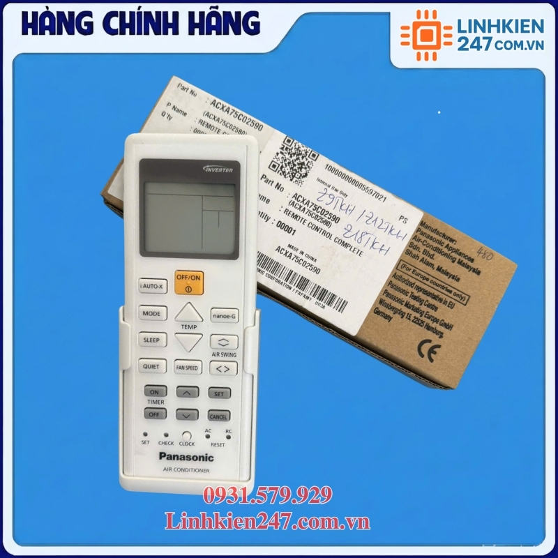 Điều Khiển Điều Hòa Panasonic Mới Chính Hãng