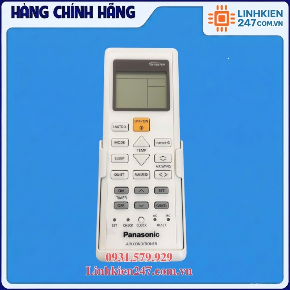 Điều khiển điều hòa Điều Khiển Điều Hòa Panasonic Mới Chính Hãng