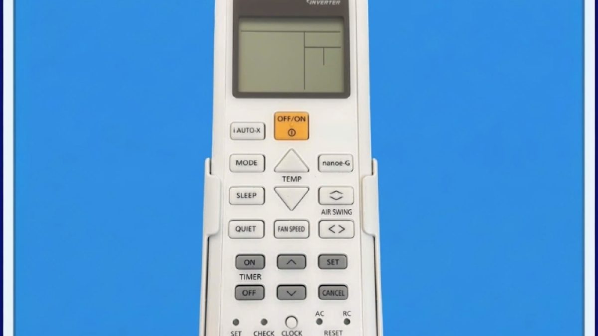 Điều Khiển Điều Hòa Panasonic Mới Chính Hãng