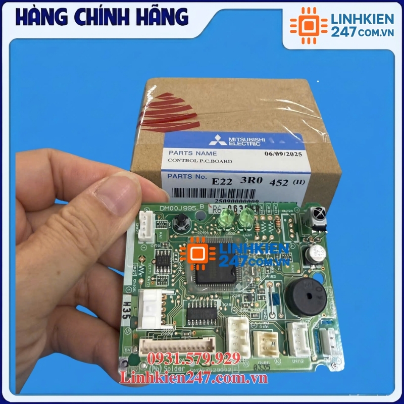 Bo Mạch Điều Khiển Dàn Lạnh Mitsubishi MSY-GH10VA-V1 Mã E223R0452 Chính Hãng