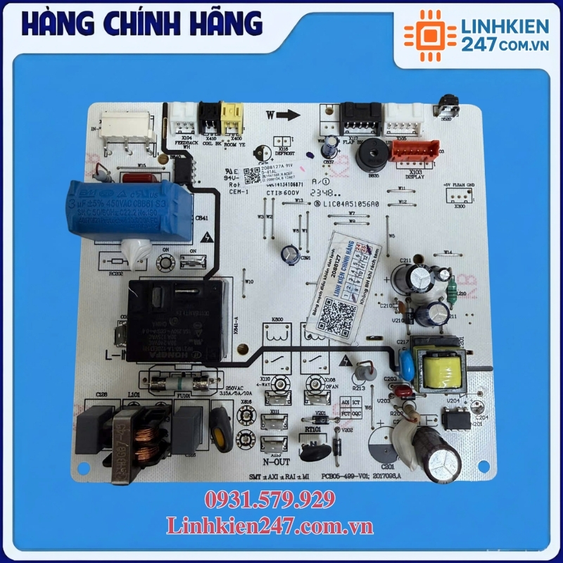 Bo mạch Dàn lạnh điều hòa Casper LC-24FS32 Chính Hãng Bo mạch Dàn lạnh điều hòa Casper LC-24FS32 Chính Hãng