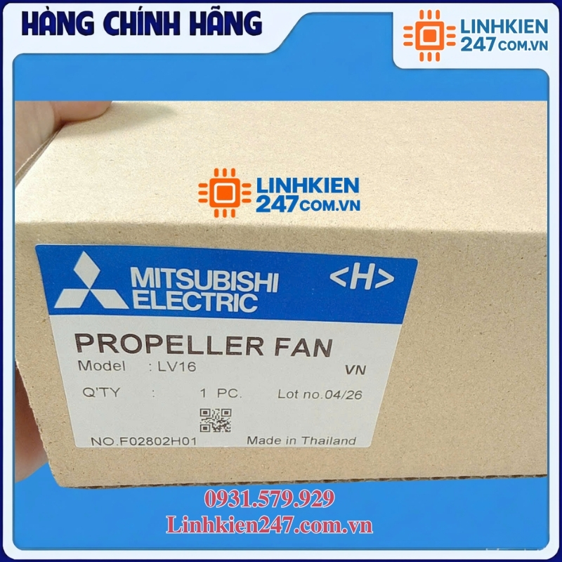 Cánh Quạt Mitsubishi LV16 Đời Cũ Made In Thái Lan Chính Hãng Cánh Quạt Mitsubishi LV16 Đời Cũ Made In Thái Lan Chính Hãng