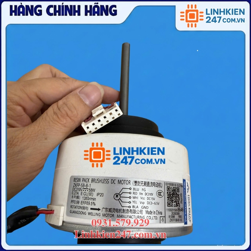 Motor Quạt Dàn Lạnh Funiki Chính Hãng Motor Quạt Dàn Lạnh Funiki Chính Hãng