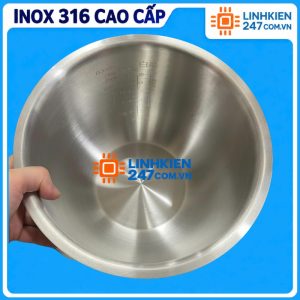Ruột Nồi Cơm Điện Nội Địa Nhật Panasonic 1.8L – Lòng Nồi INOX Cao Cấp Tương Thích Nhiều Model
