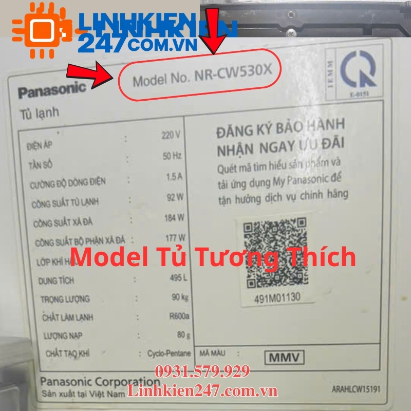 Hộp Đựng Nước Tủ Lạnh Panasonic NR-CW530X Hộp Đựng Nước Tủ Lạnh Panasonic NR-CW530X