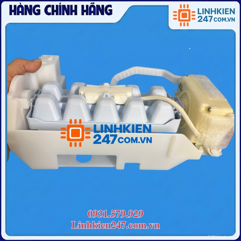 Bộ Làm Đá Tự Động Tủ Lạnh Mitsubishi MR-LX68EM, MR-CGX41EN, MR-CGX46EN Mã KIEBK5350 Chính Hãng