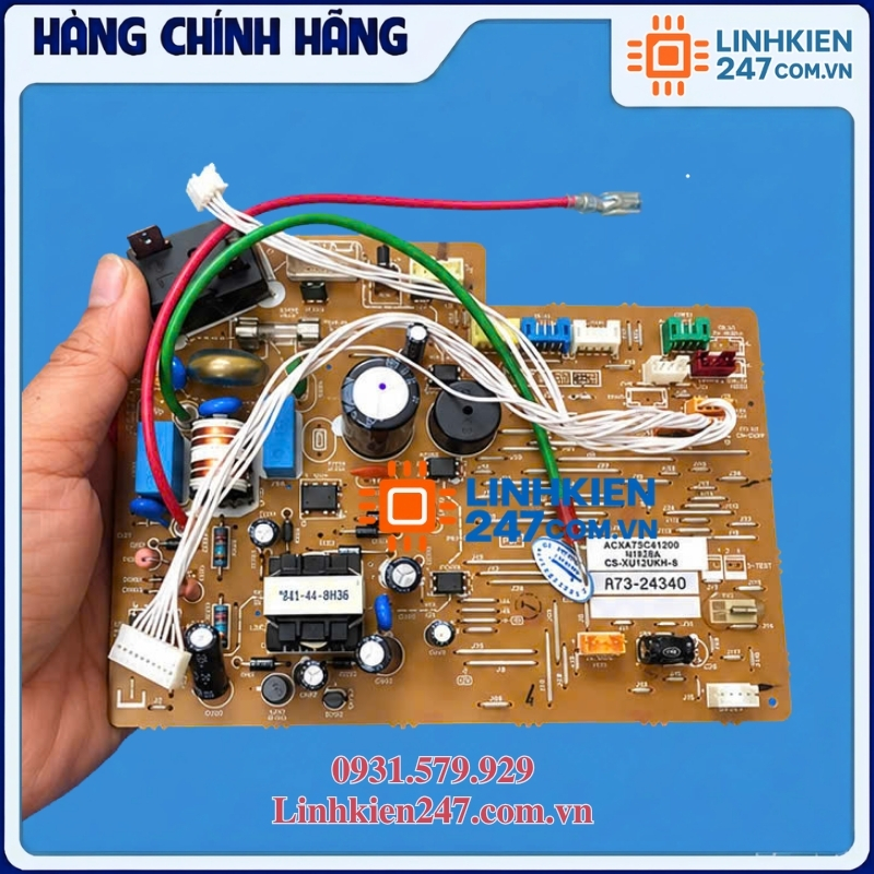 Bo Mạch Dàn Lạnh Điều Hòa Panasonic CS-XU12UKH-8 Chính Hãng Bo Mạch Dàn Lạnh Điều Hòa Panasonic CS-XU12UKH-8 Chính Hãng