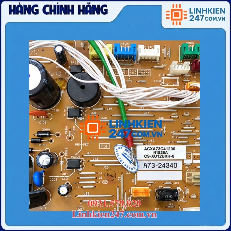 Bo Mạch Dàn Lạnh Điều Hòa Panasonic CS-XU12UKH-8 Chính Hãng Bo Mạch Dàn Lạnh Điều Hòa Panasonic CS-XU12UKH-8 Chính Hãng
