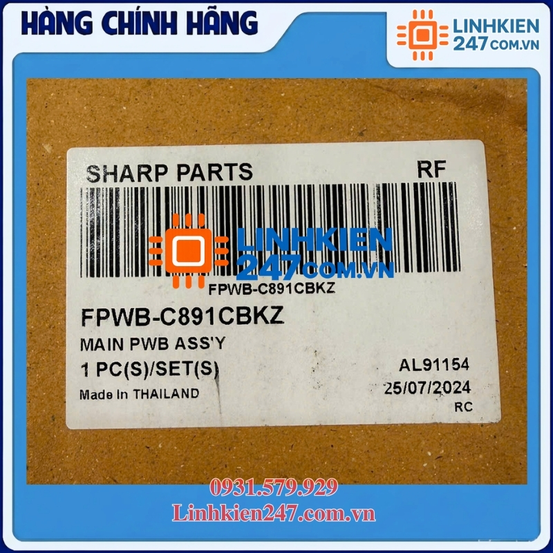 Bo Mạch Tủ Lạnh Sharp Chính Hãng Bo Mạch Tủ Lạnh Sharp Chính Hãng