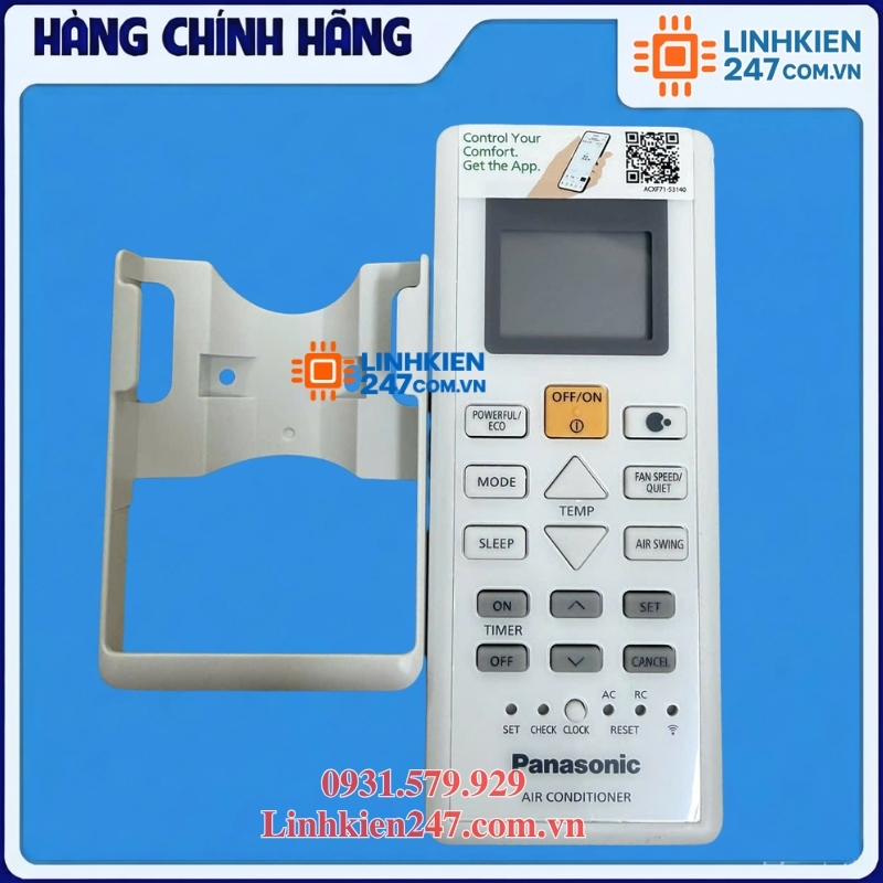 Điều Khiển Từ Xa Điều Hòa Panasonic Chính Hãng Điều Khiển Từ Xa Điều Hòa Panasonic Chính Hãng