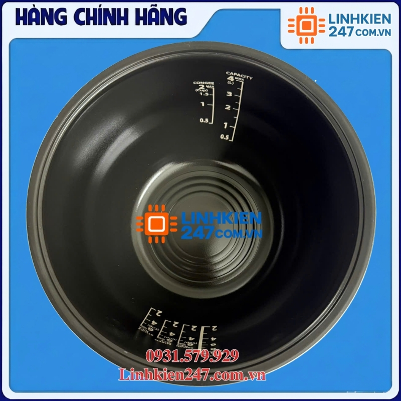 Ruột Nồi Cơm Cao Tần Toshiba 1.8 Lít RC-18IP1PV Mới Chính Hãng Mã 12261000016136