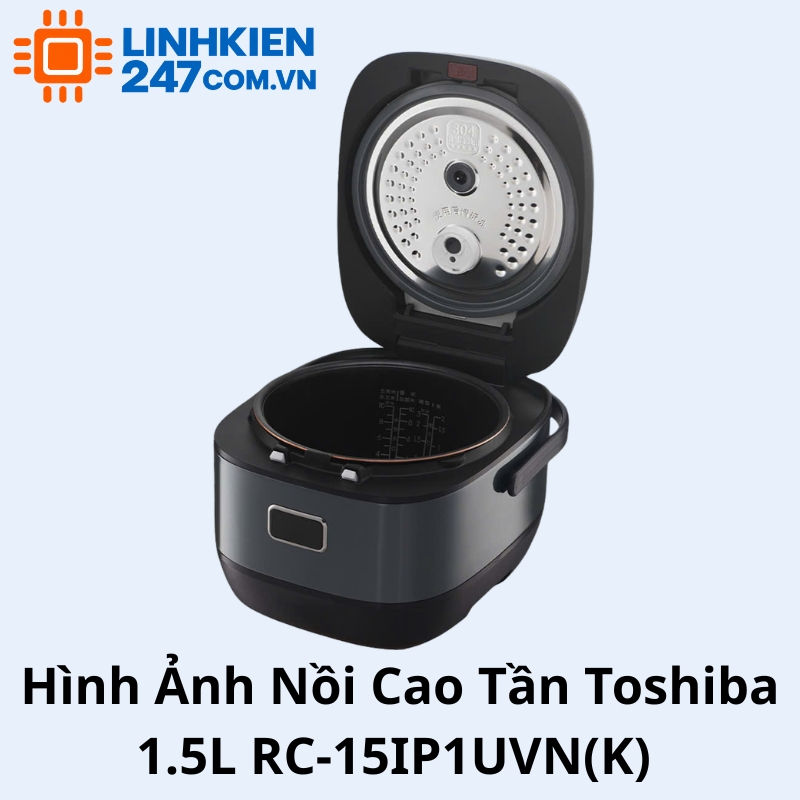 Ruột Nồi Cao Tần Toshiba 1.5L RC-15IP1UVN(K) Ruột Nồi Cao Tần Toshiba 1.5L RC-15IP1UVN(K)