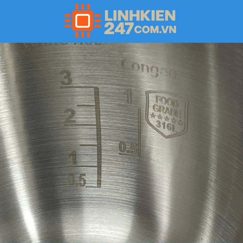 Lòng Ruột Nồi RC-5MM Inox 316 Cao Cấp Lòng Ruột Nồi RC-5MM Inox 316 Cao Cấp