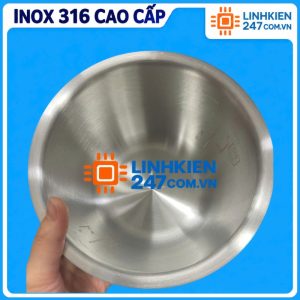 Lòng Ruột Nồi Toshiba RC-5MM 0.5L Inox 316 Cao Cấp