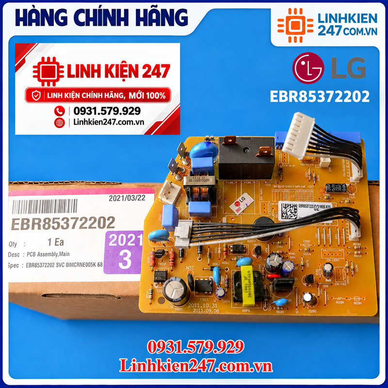 Bo Mạch Dàn Lạnh LG EBR85372202 6871A20572G Chính Hãng Bo Mạch Dàn Lạnh LG EBR85372202 6871A20572G Chính Hãng
