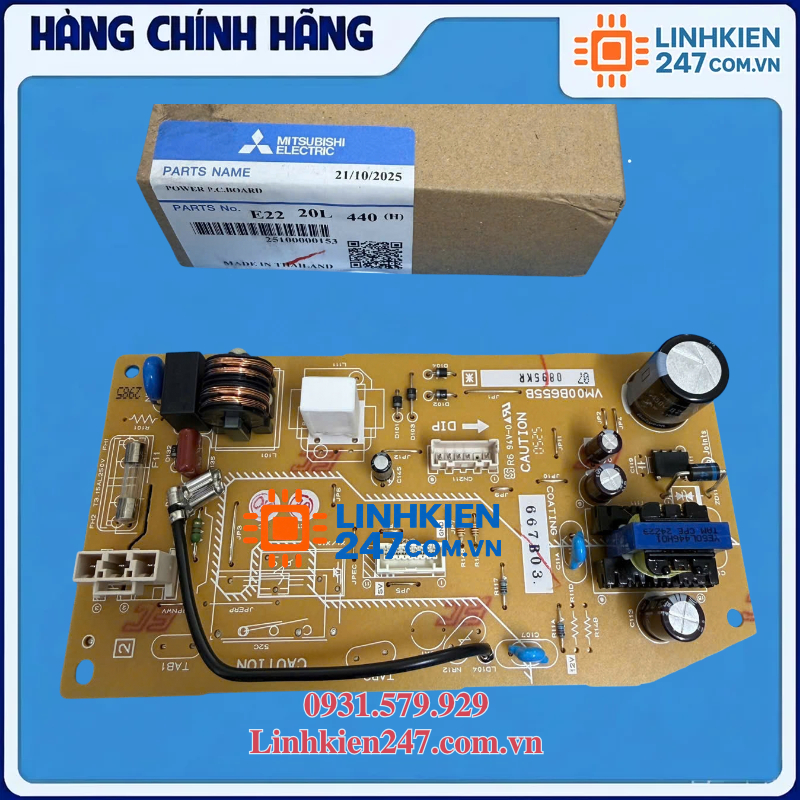 Bo Mạch Điều Hòa Mitsubishi MSY-JW60VF Mã E2220L440 Bo Mạch Điều Hòa Mitsubishi MSY-JW60VF Mã E2220L440