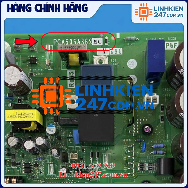 Bo Mạch Điều Khiển Chính Mitsubishi Heavy PCA505A364MC Bo Mạch Điều Khiển Chính Mitsubishi Heavy PCA505A364MC