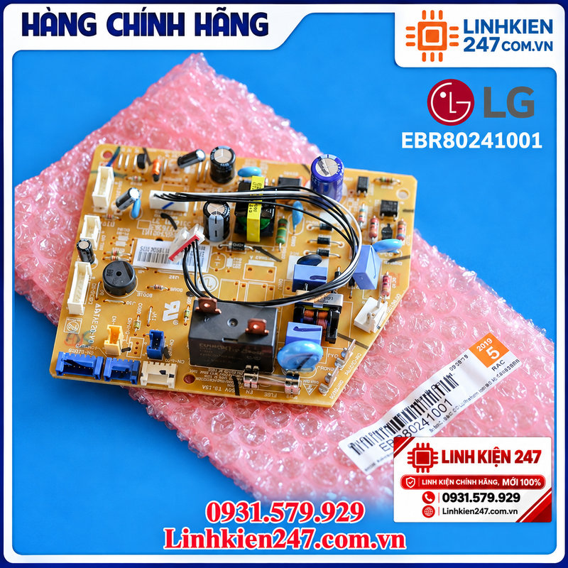 Bo Mạch Điều Khiển Dàn Lạnh LG EBR80241001 Chính Hãng Bo Mạch Điều Khiển Dàn Lạnh LG EBR80241001 Chính Hãng