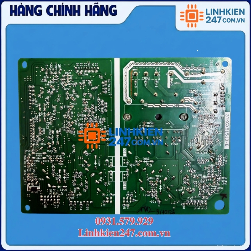 Bo Mạch Tủ Lạnh Toshiba GR-WG58VDAZ Chính Hãng Bo Mạch Tủ Lạnh Toshiba GR-WG58VDAZ Chính Hãng