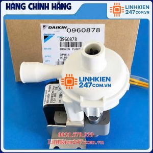Bơm Nước Ngưng Điều Hòa Daikin P220DB-029 – Part No. 0960878 – Dùng Cho Nhiều Model FCQ, FHC, FHYC, FXYF, FXYFP