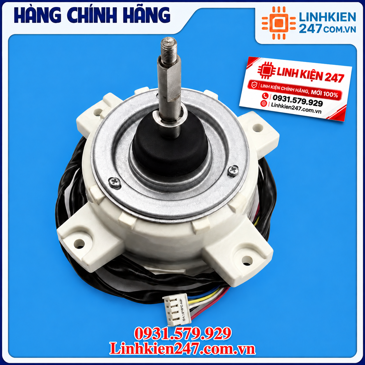 Motor Quạt Dàn Nóng Samsung DB31-00512F AQV30UWCX Chính Hãng Motor Quạt Dàn Nóng Samsung DB31-00512F AQV30UWCX Chính Hãng
