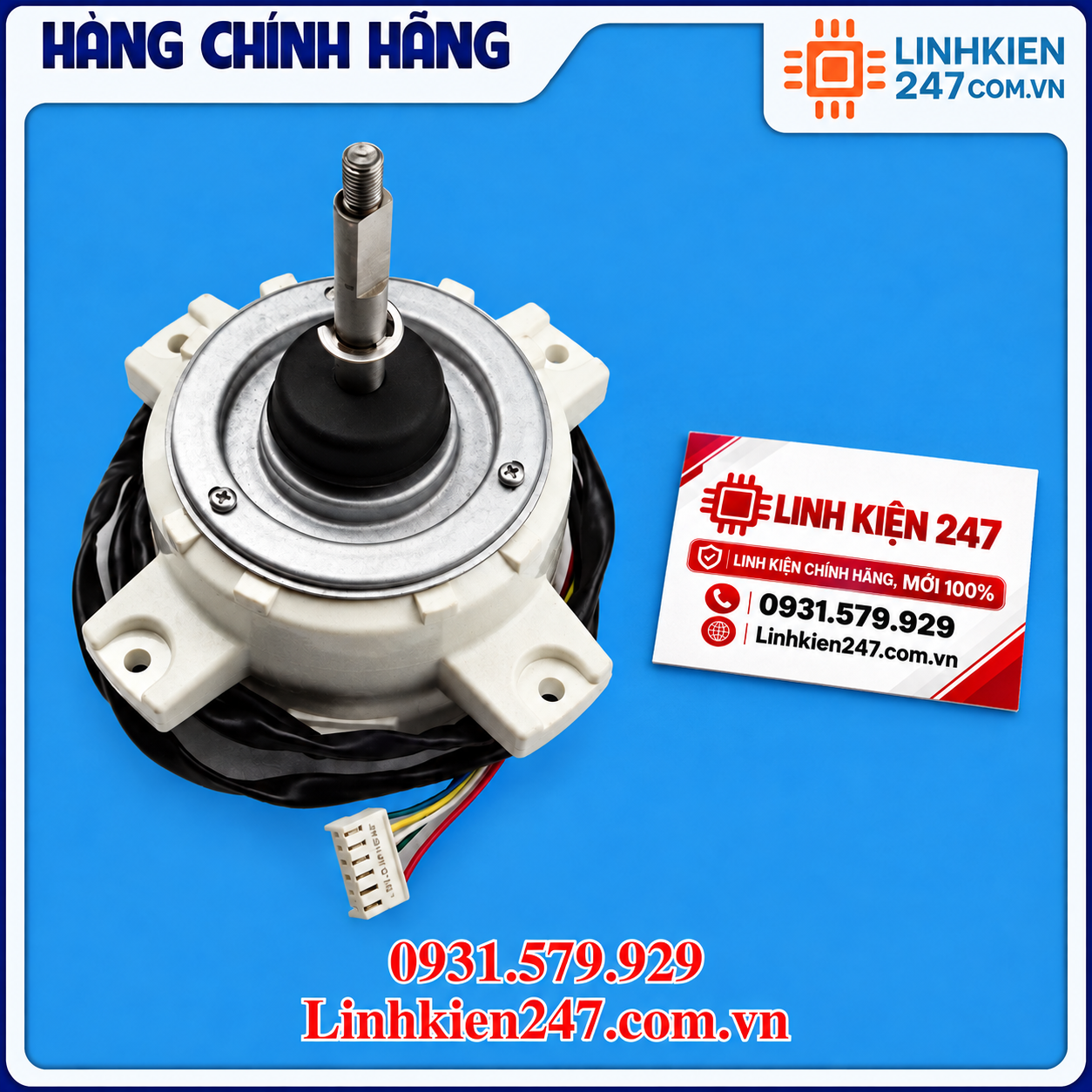Motor Quạt Dàn Nóng Samsung DB31-00512F AQV30UWCX Chính Hãng Motor Quạt Dàn Nóng Samsung DB31-00512F AQV30UWCX Chính Hãng