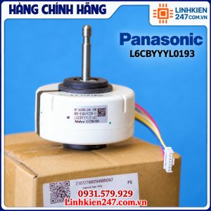 Motor Quạt Dàn Lạnh Điều Hòa Panasonic Mã L6CBYYYL0193 NFD-41CVJ-F229-12 30W Chính Hãng