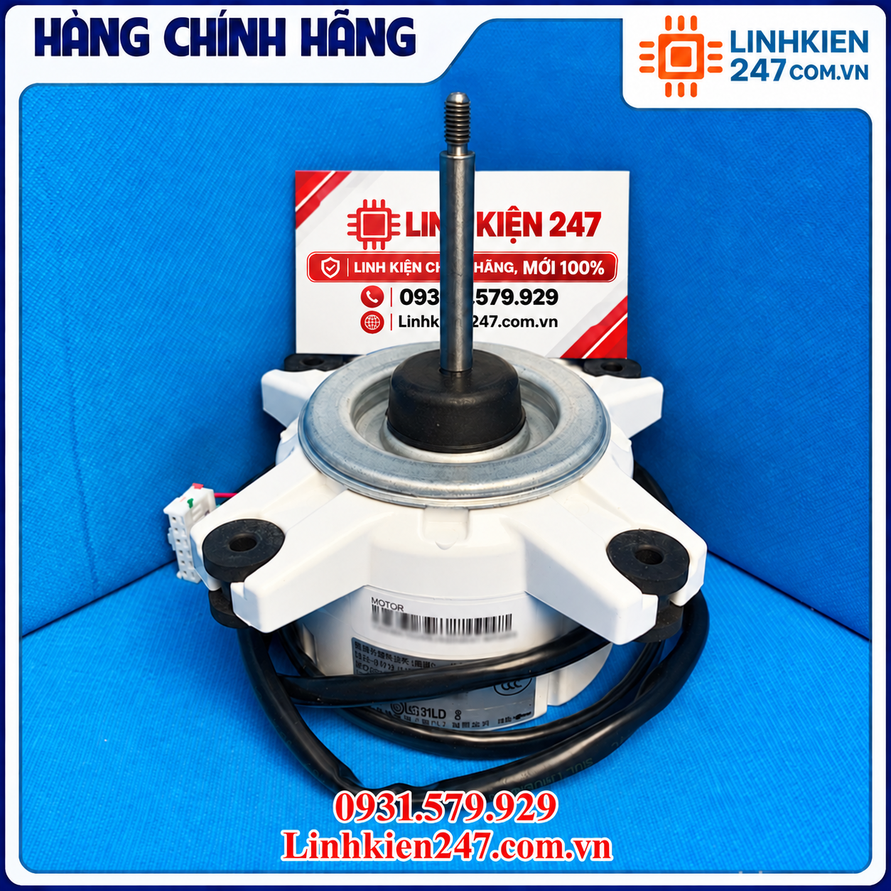 Motor Quạt Dàn Nóng Điều Hòa Samsung DB31-00642B (SIC-67FV-F139-1) Chính Hãng