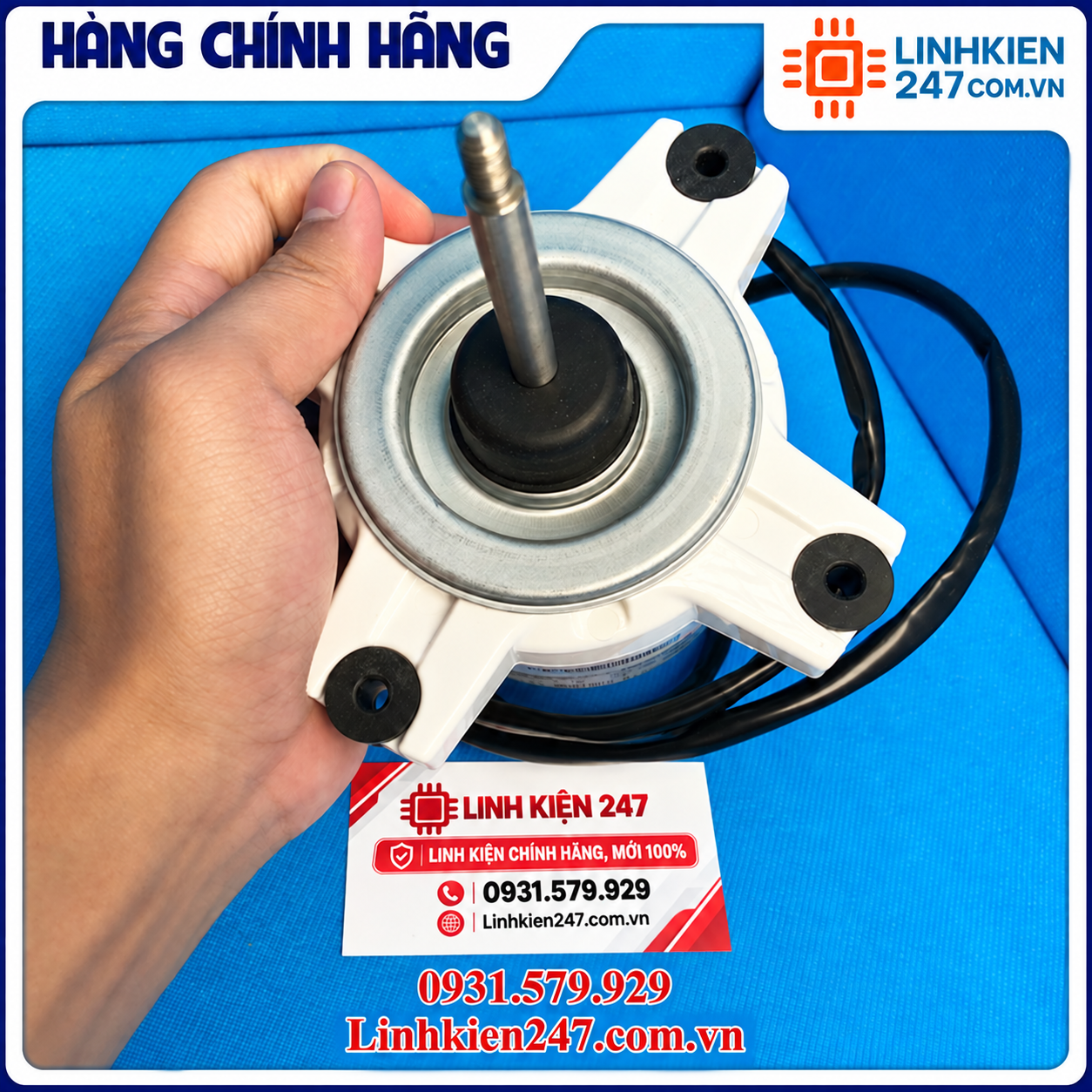 Motor Quạt Dàn Nóng Điều Hòa Samsung DB31-00642B (SIC-67FV-F139-1) Chính Hãng Motor Quạt Dàn Nóng Điều Hòa Samsung DB31-00642B (SIC-67FV-F139-1) Chính Hãng