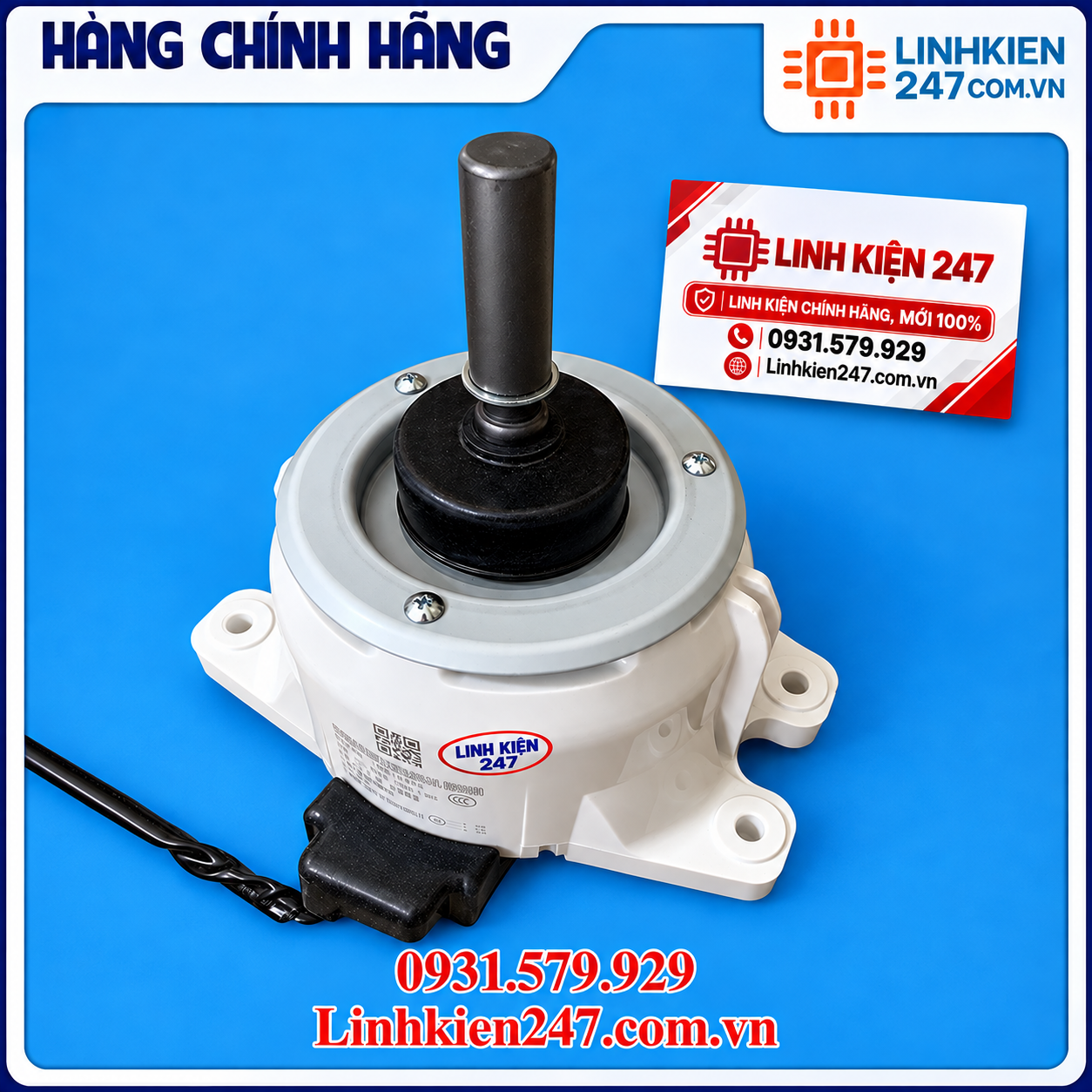 Motor Quạt Dàn Nóng Điều Hòa Trung Tâm Samsung DVM S Mã DB31-00675H Motor Quạt Dàn Nóng Điều Hòa Trung Tâm Samsung DVM S Mã DB31-00675H
