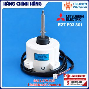 Motor Quạt Dàn Nóng Điều Hòa Mitsubishi Electric PUHZ-P100VKA-VN Mã BH61J065H03 SIC-88FWJ-D8200-3 200W Chính Hãng
