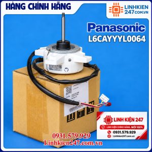 Motor Quạt Dàn Nóng Điều Hòa Panasonic Inverter L6CAYYYL0064 NFD-52FV-D840-16 40W Chính Hãng