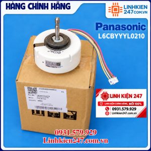 Motor Quạt Dàn Lạnh Điều Hòa Panasonic Inverter L6CBYYYL0210 NFD-41CVJ-D829-38L 40W Chính Hãng